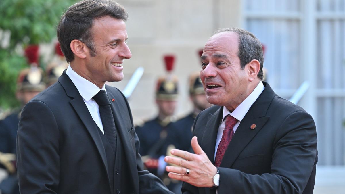 Trkiye'nin arabuluculuu Sisi ile Macron grmesine damga vurdu: lgiyle takip ediyoruz