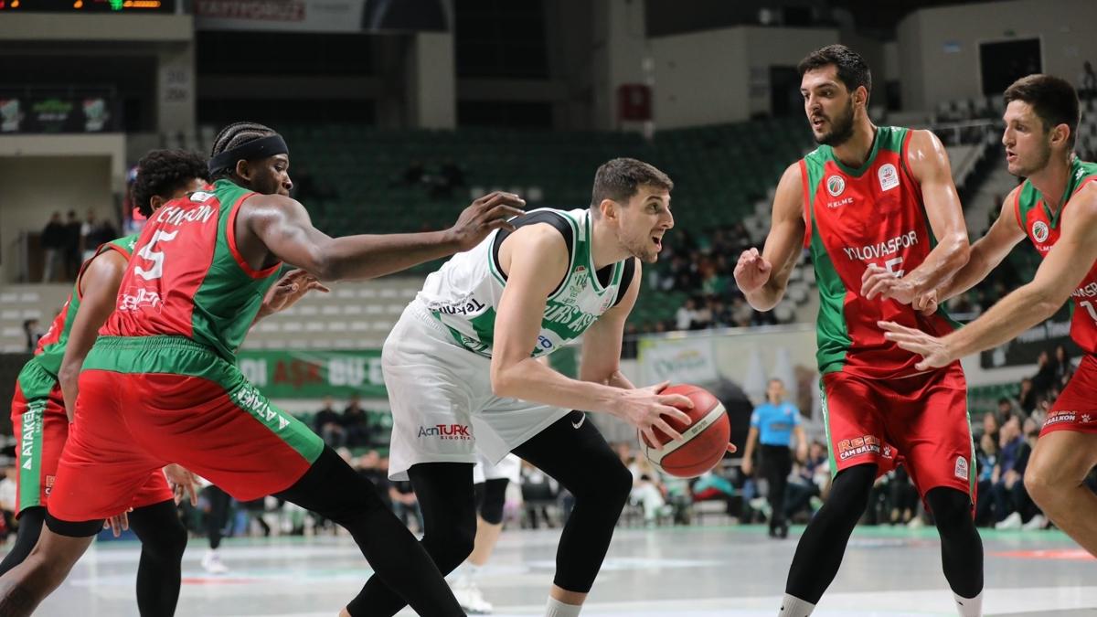 Bursaspor Basketbol evinde kazand