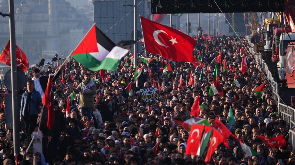24 TV'den dnyaya Gazze mesaj: Bu bir insanlk ittifak