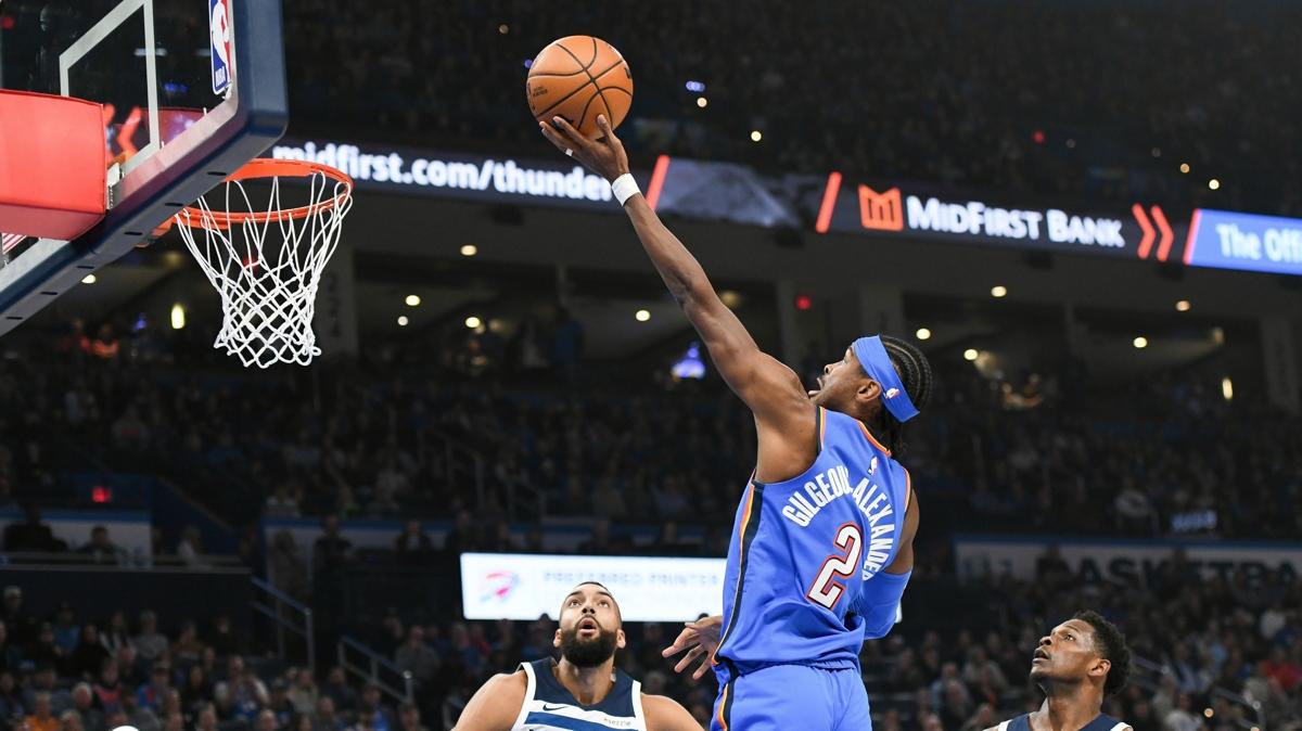 Oklahoma City Thunder'dan 12 ma�l�k galibiyet serisi