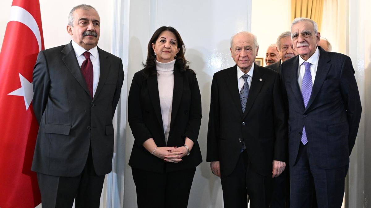 Ankara'da kritik zirve: DEM Parti heyeti Baheli ile grt