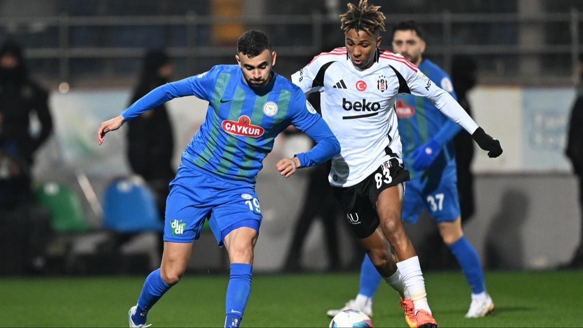 MA SONUCU: aykur Rizespor 1-1 Beikta