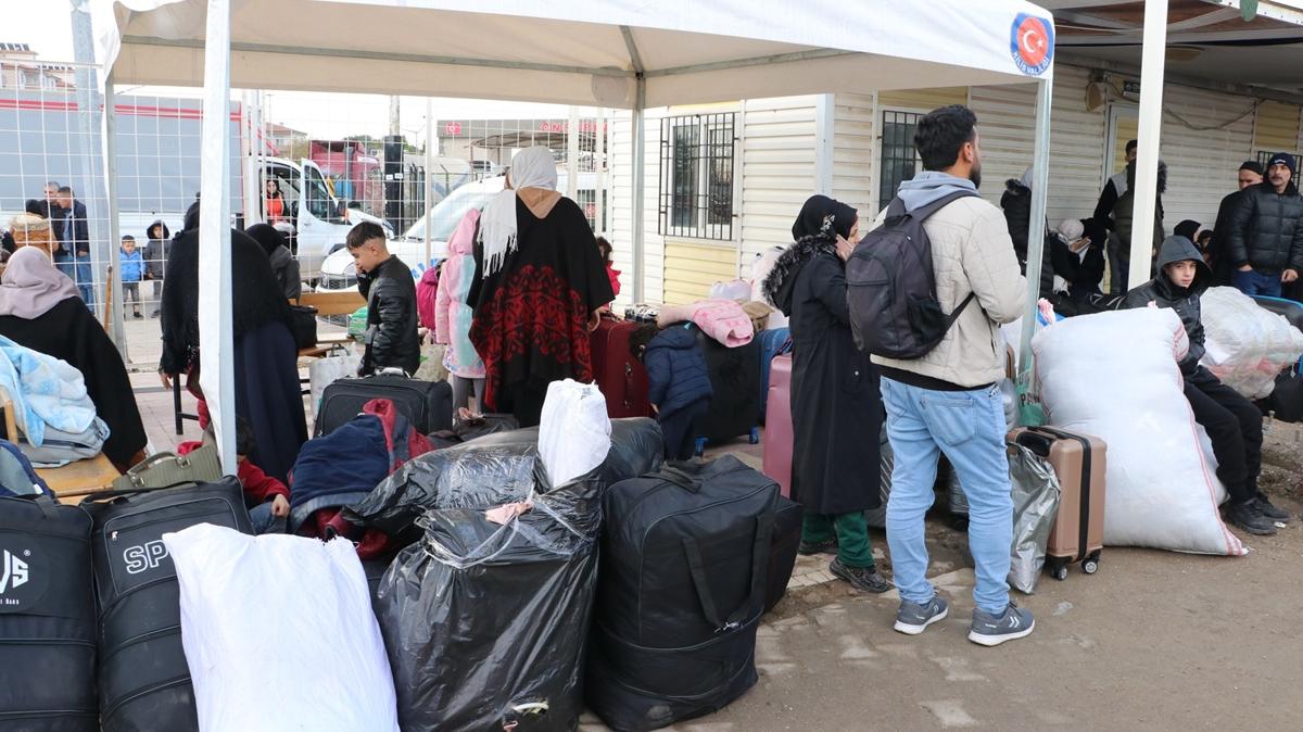 Suriyelilerin lkelerine dn sryor: Biz de sizleri lkemize misafir olarak bekliyoruz