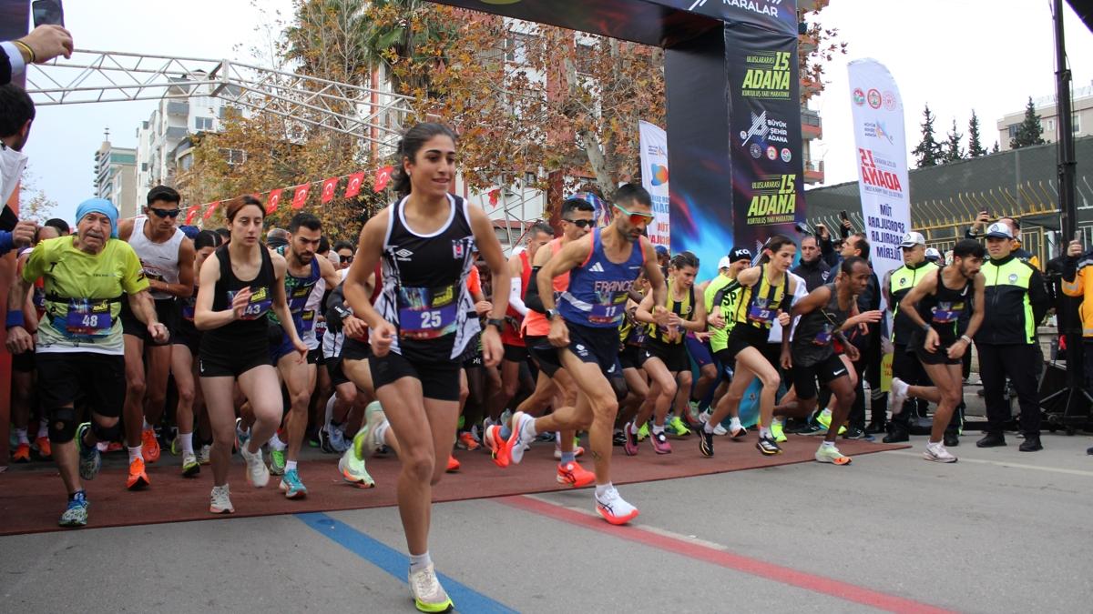 15. Uluslararas Adana Kurtulu Yar Maratonuna tarihi katlm