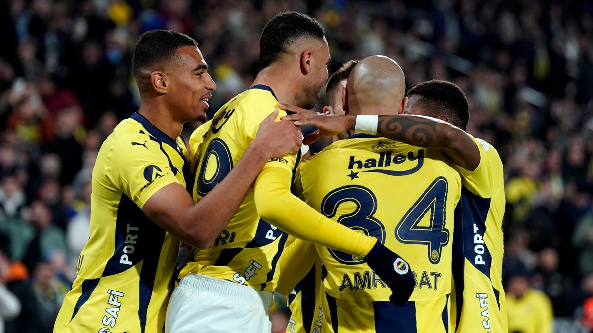 MA SONUCU: Fenerbahe 2-1 Hatayspor