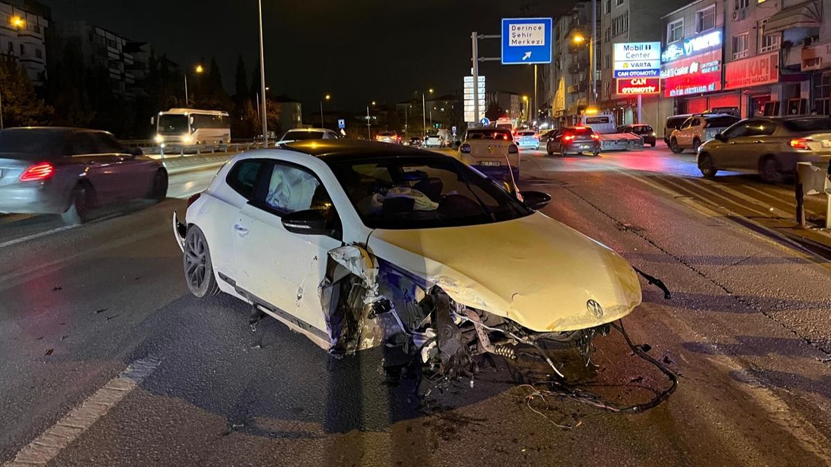 Kocaeli'de trafik kazas: 2 yaral