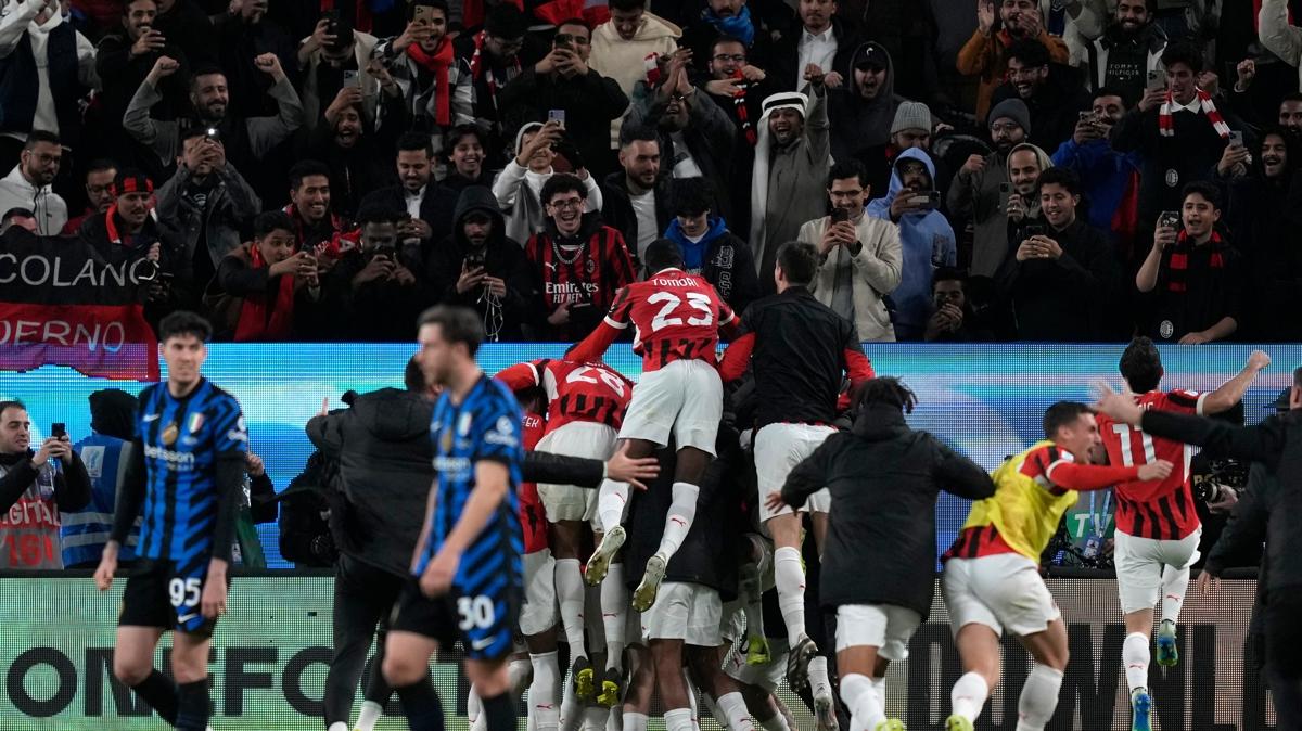 Tarihi geri dn! Sper Kupa Milan'n oldu