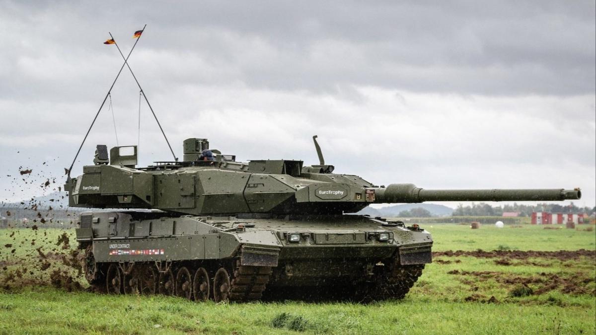 44 adet Leopard 2A8 iin anlama tamam! Sava aralarna modernize edilecek