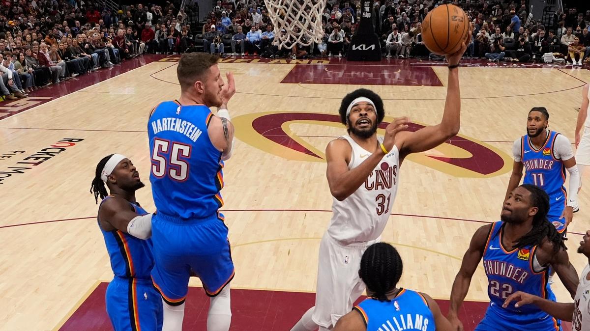 Cavaliers, Thunder'n serisine son verdi