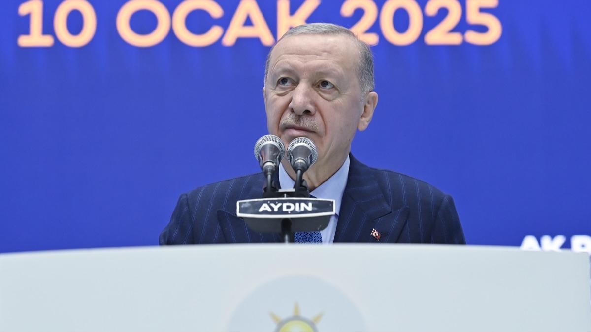 Cumhurbakan Erdoan: Suriye'nin kuzeyinde oluturulmak istenen terr kuan 4 yerden krp attk