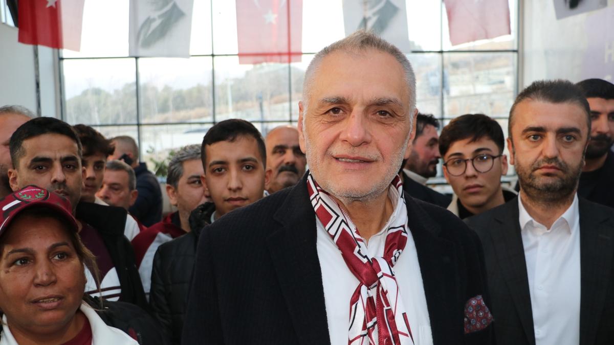 Hatayspor'un yeni bakan Hikmet inin oldu