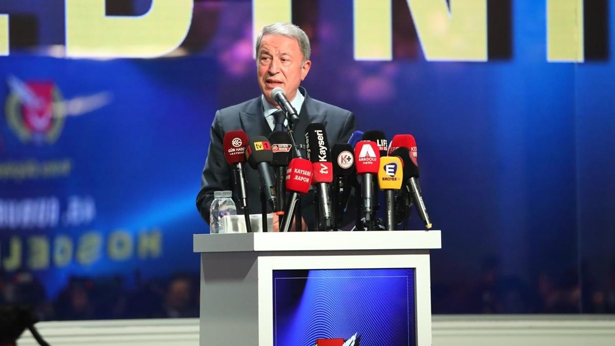 Hulusi Akar: Milletimizi 40 yldan beri bana bela olan bu musibetten kurtaracaz