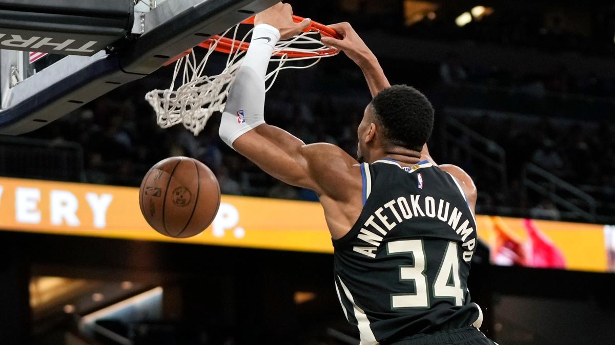 Antetokounmpo'dan Orlando potasna 41 say