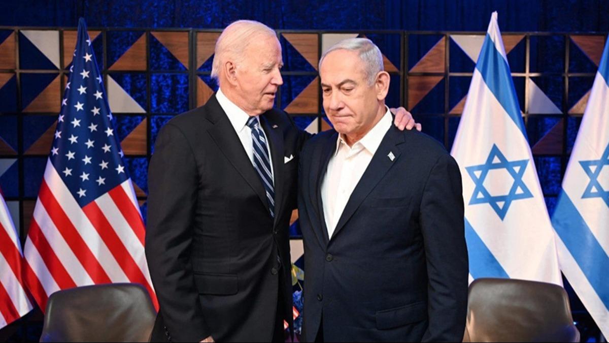 Biden ile igalci Netanyahu arasnda 'Gazze' mzakeresi 