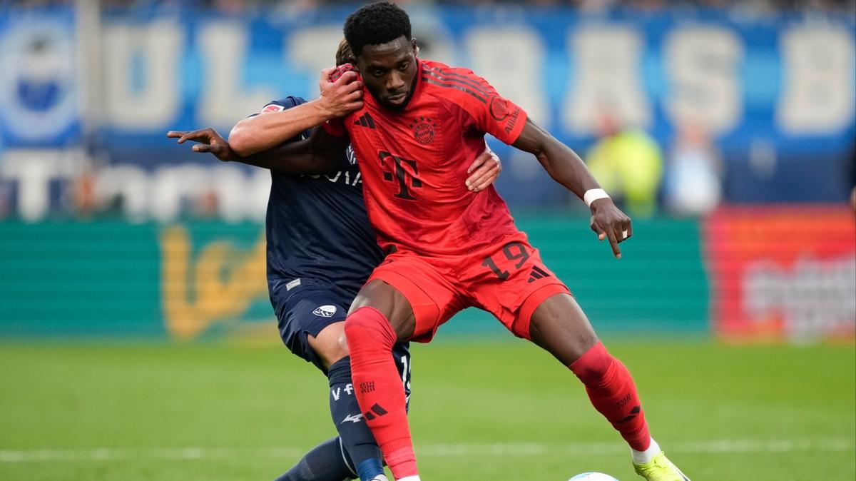 Alphonso Davies, transferinde karar aamasnda