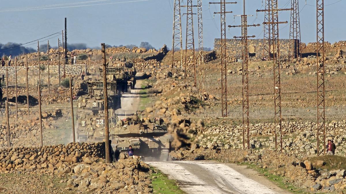 srail am'n 20 km yaknna sokuldu! Suriyeliler: Kaybedeceksiniz