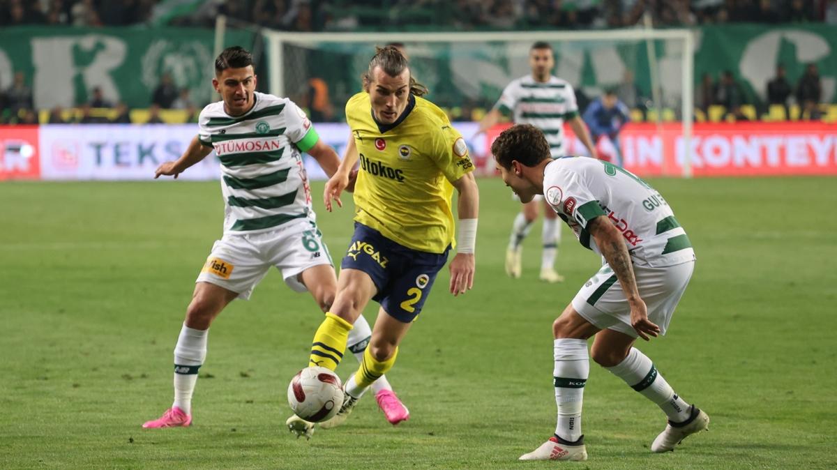 Konyaspor-Fenerbahe ma ncesi dikkat eken istatistikler