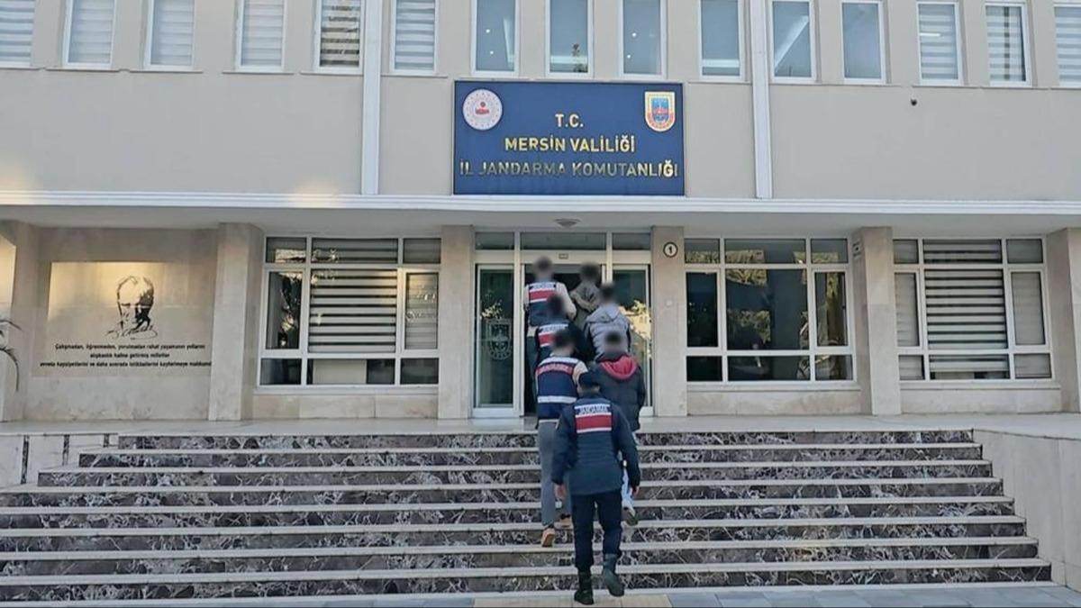 Mersin'de terr rgt PKK'ya operasyon: 4 tutuklama 