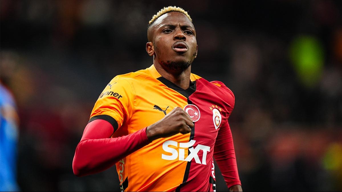 talyan basnndan ilgin Victor Osimhen yorumu! ''Galatasaray'da yeniden dodu''