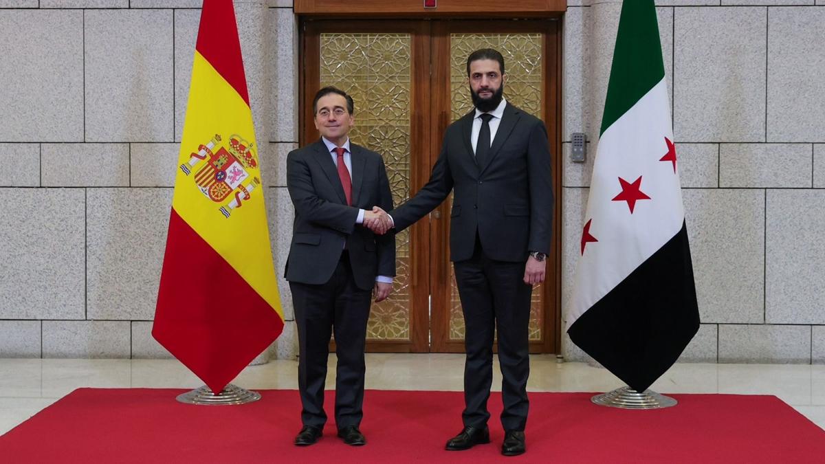 Suriye'nin yeni lideri ara'dan nemli kabul! am ve Madrid arasnda ilk resmi temas 