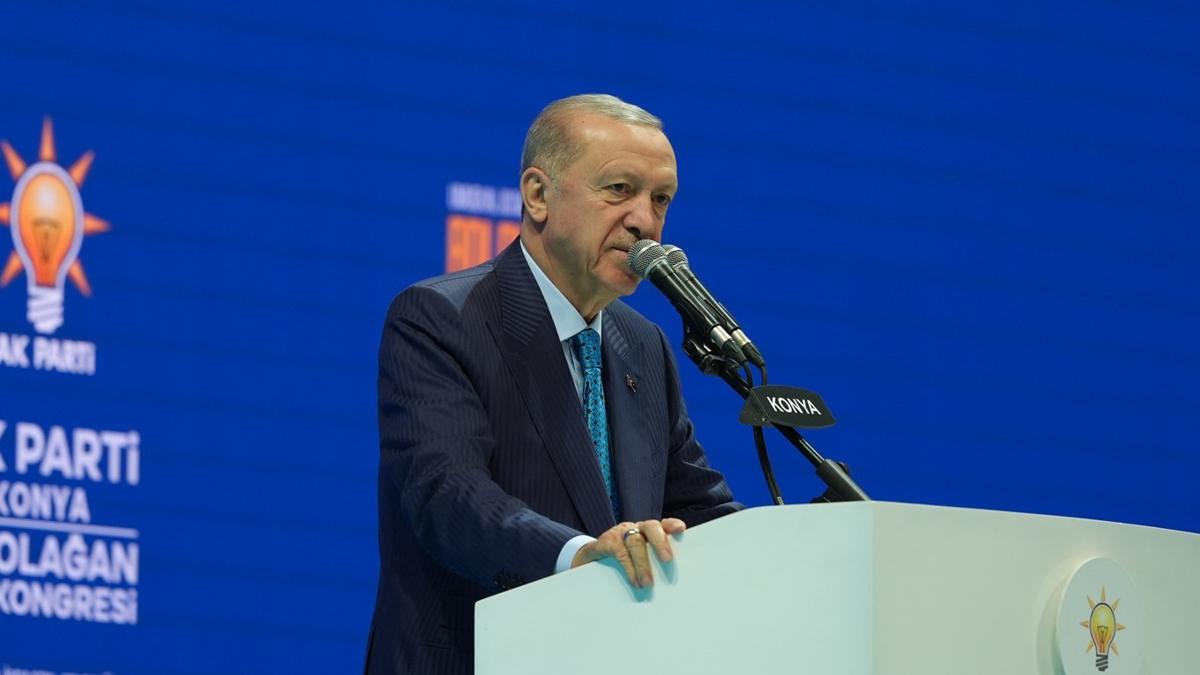 Cumhurbakan Erdoan: Turplarn bykleri heybede, telalar bundan