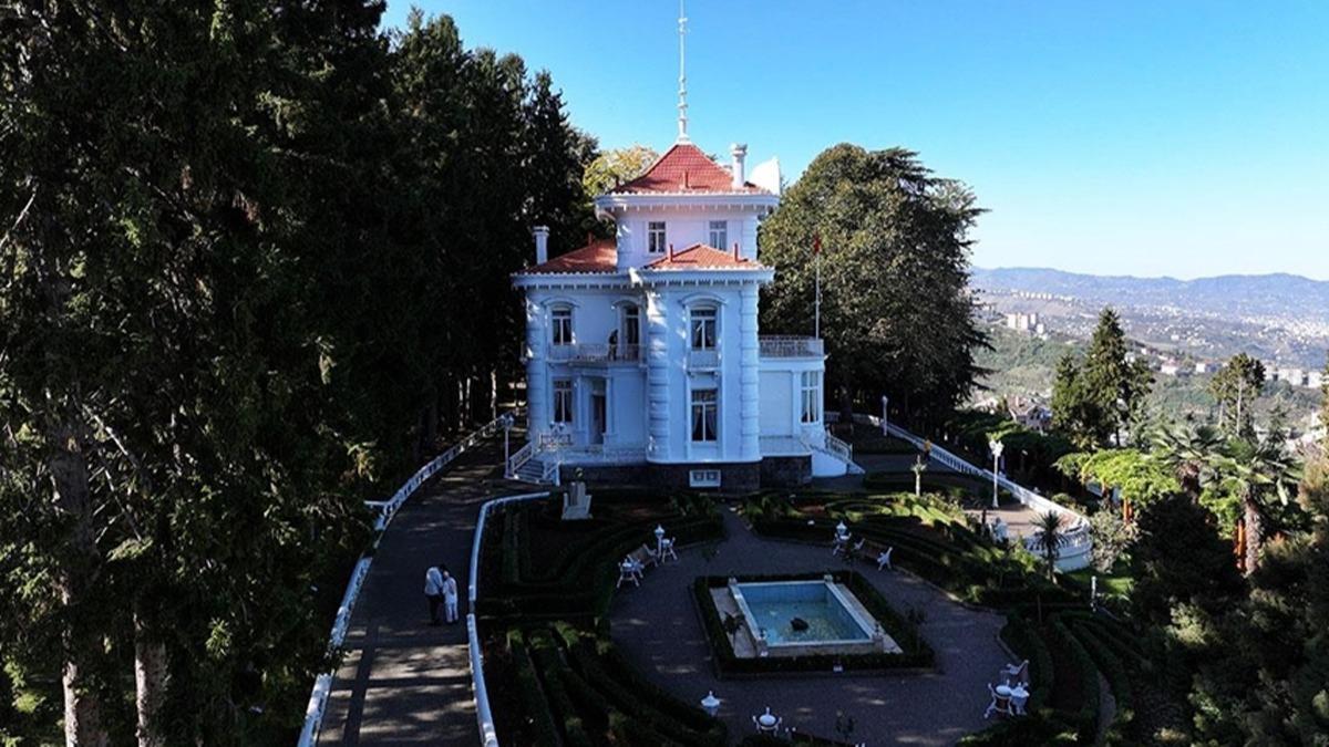 Trabzon'daki Atatrk Kk'n geen yl 300 binin zerinde kii ziyaret etti 