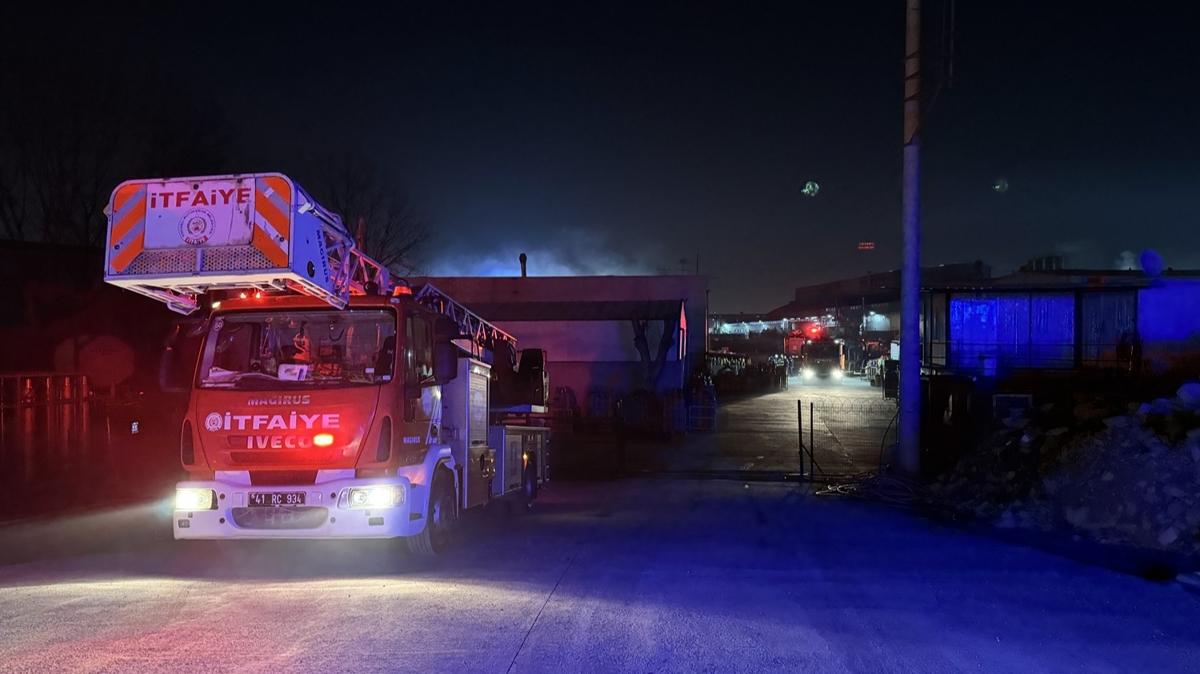 Kocaeli'de gaz dolum tesisinde korkutan olay