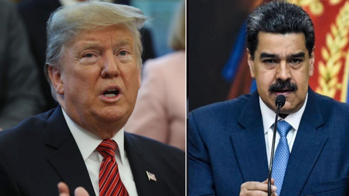 Trump'tan Maduro'ya ak tehdit: lkeyi terk et