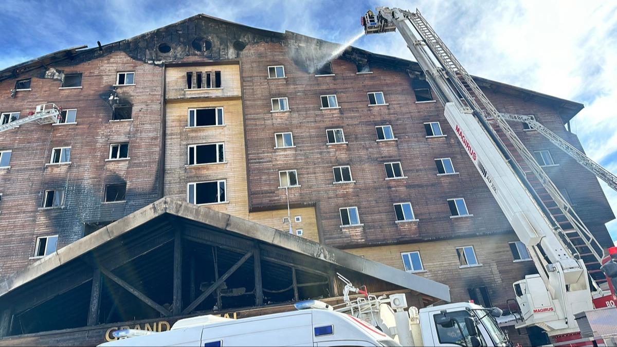 Bolu'daki otel yangn... Dnyadan Trkiye'ye basal mesajlar