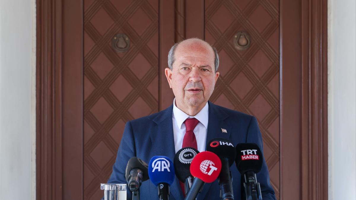 KKTC Cumhurbakan Tatar'dan Kartalkaya aklamas: Yangn ile ilgili haberleri byk bir zntyle takip etmekteyim