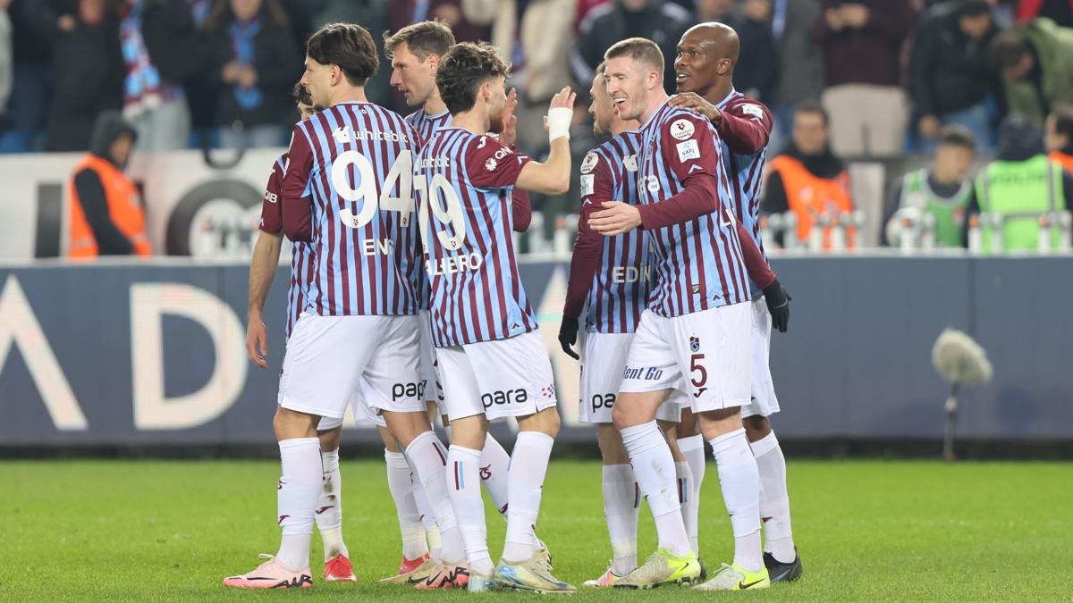 Trabzonspor evinde daha gl