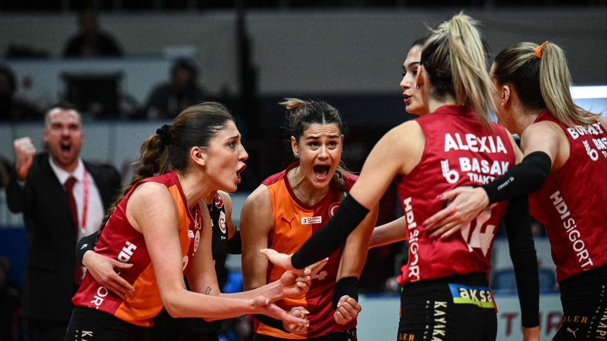 Galatasaray'n CEV Challenge Kupas'ndaki rakibi Olympiakos