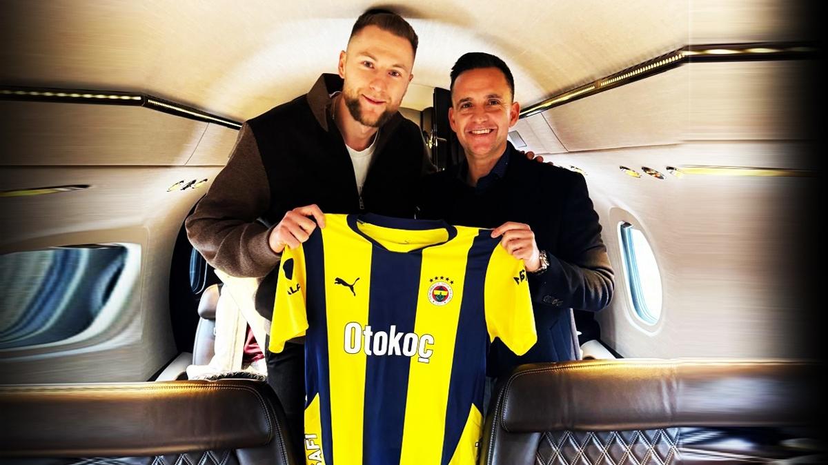 Resmi aklama geldi! Milan Skriniar Fenerbahe iin geliyor