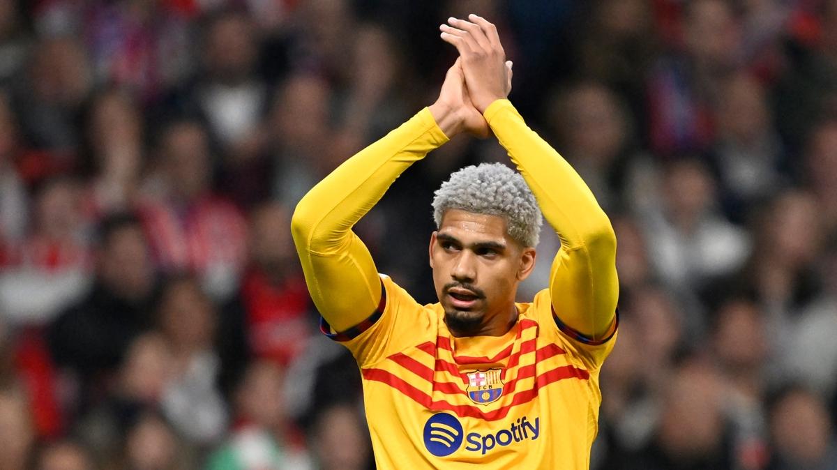 Barcelona, Ronald Araujo ile nikah tazeledi