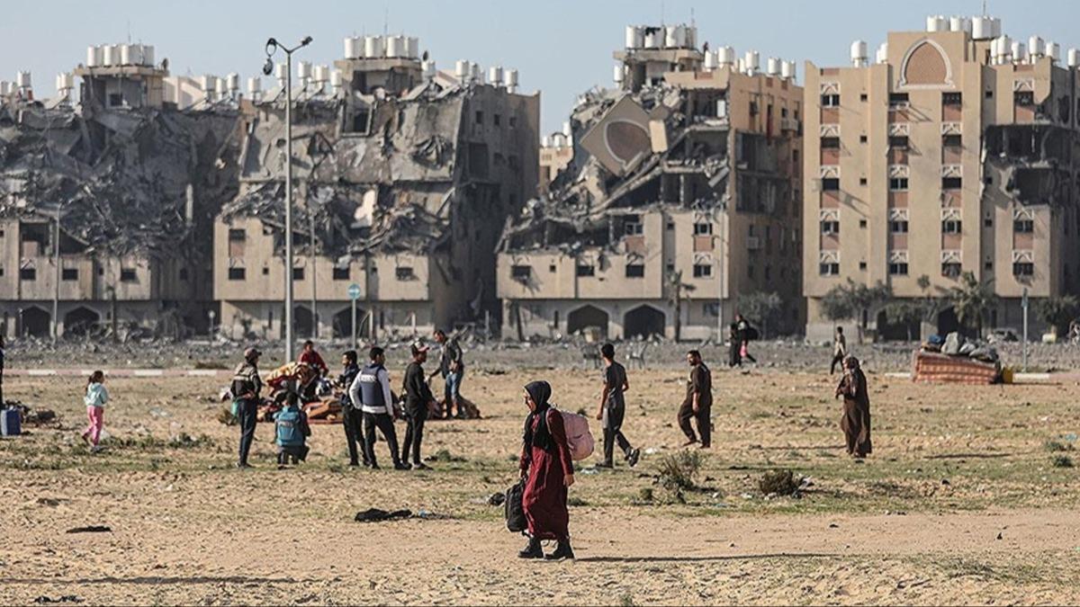 Gazze sakinlerinin kuzeye dnlerinde uygulanacak prosedrler akland