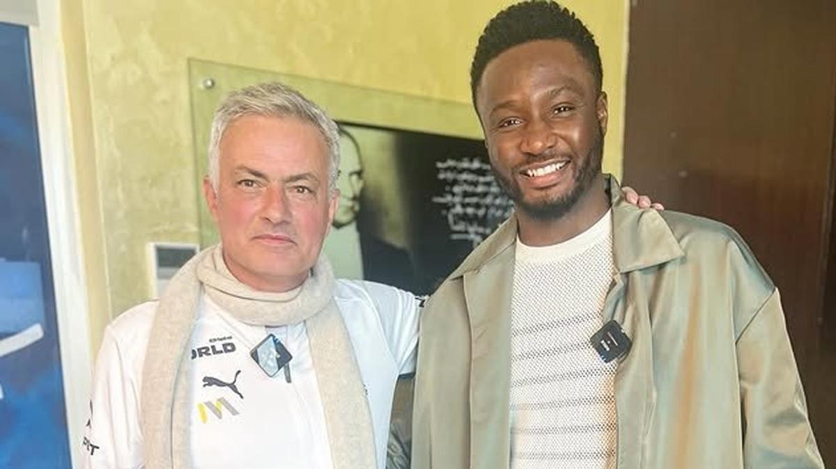 Obi Mikel'den Jose Mourinho'ya srpriz ziyaret