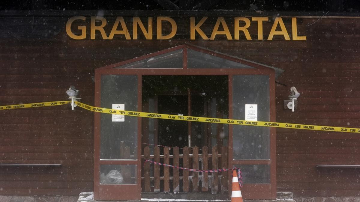 Otel yangnna ilikin gzaltna alnanlarn ilemleri sryor