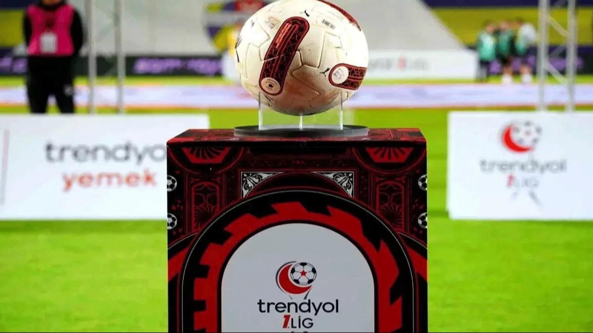 Trendyol 1. Lig'de 21. hafta program belli oldu