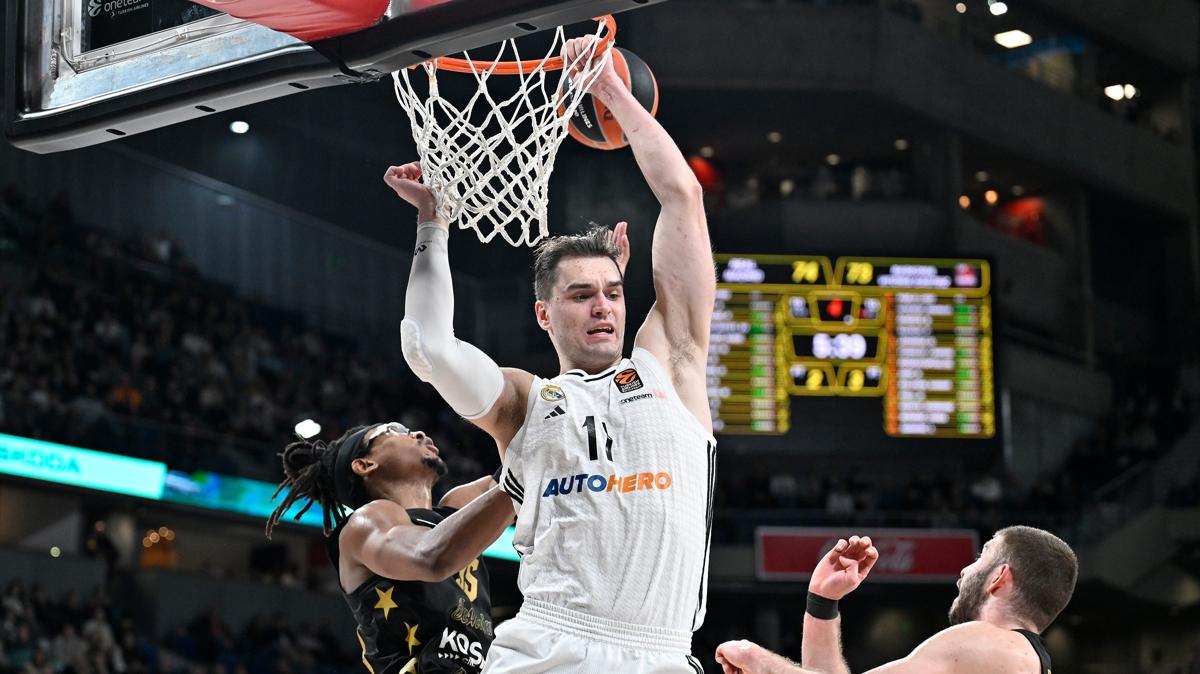 Hezonja'nn l Real Madrid'e galibiyeti getirdi