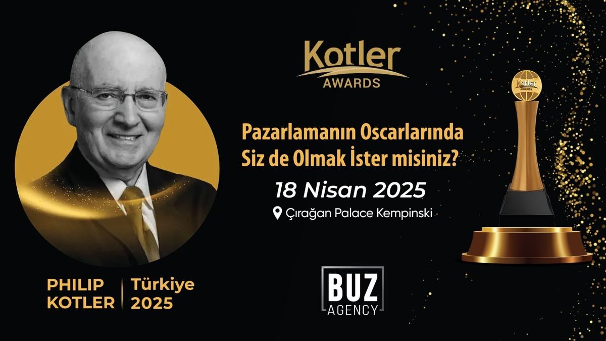 World Marketing Summit ve Kotler Awards 18 Nisan'da, raan Saray'nda
