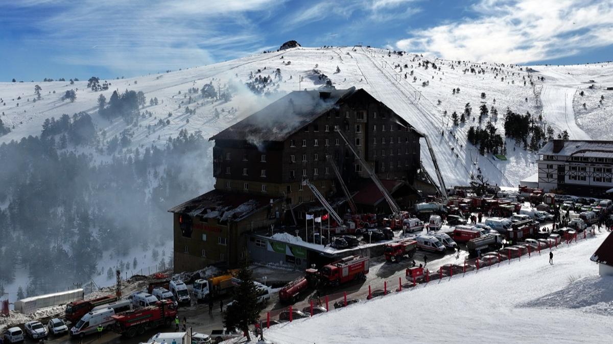 Kartalkaya'daki otel yangnna ilikin 7 zanl daha tutukland