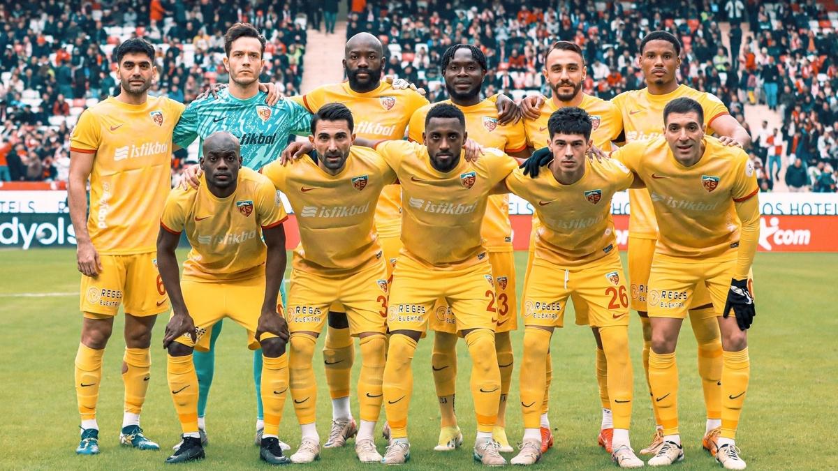 Kayserispor 5 matr 3 puana hasret