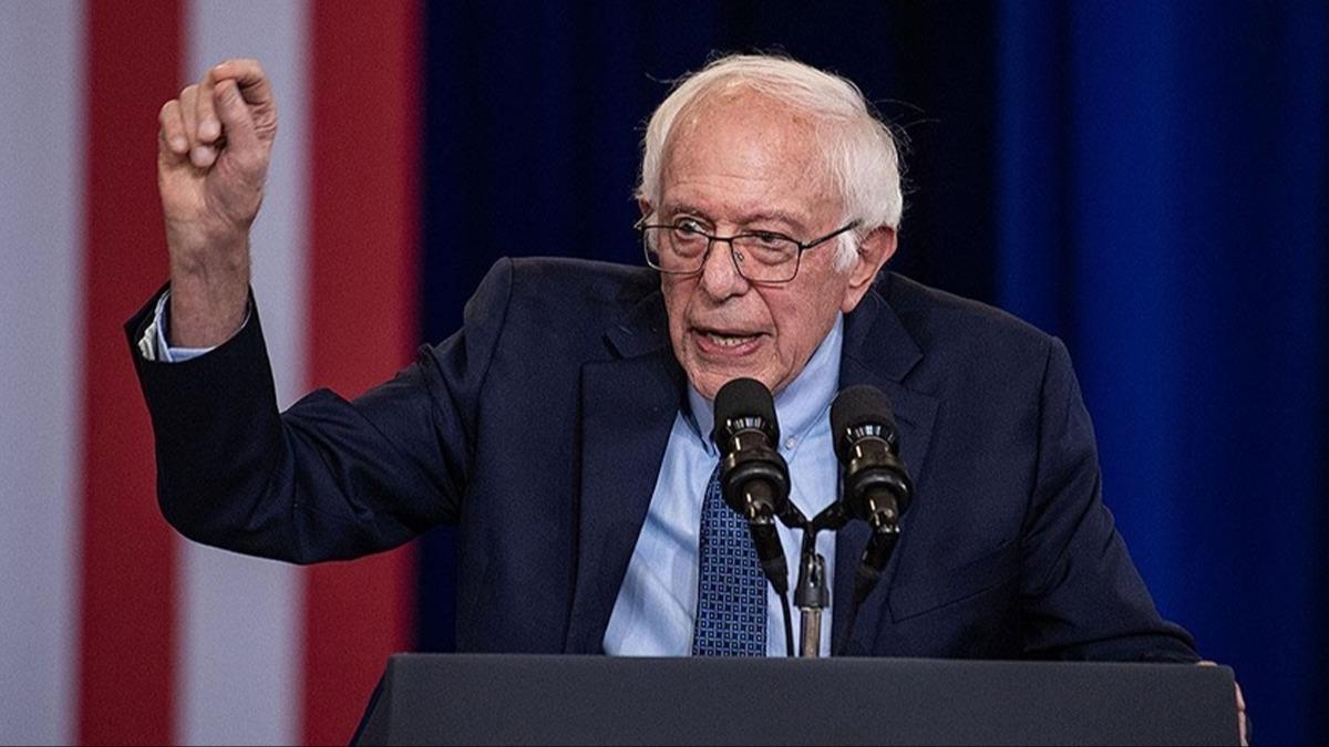 ABD'li Senatr Sanders'tan Trump'a Gazze tepkisi: Bunun ad etnik temizliktir