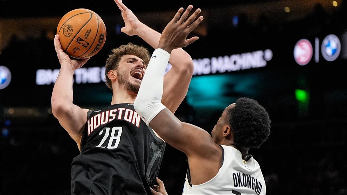 Alperen engn'n double-double yapt mann kazanan Houston Rockets