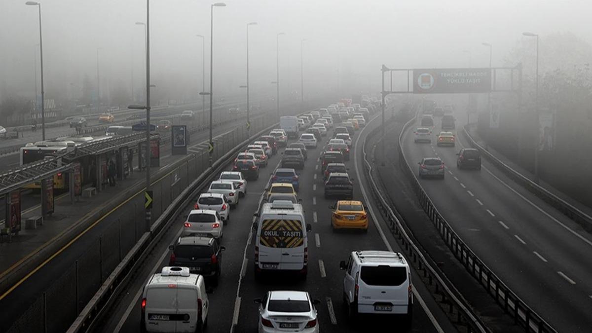 stanbul'da hava kirliliinin en byk sebebi trafik younluu 