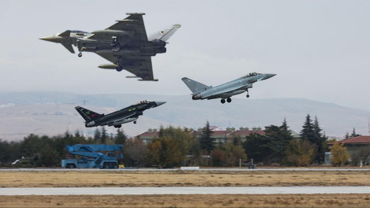 Yunanistan yine kaybetti! Eurofighter Typhoon'lar iin Trkiye'ye yeil k