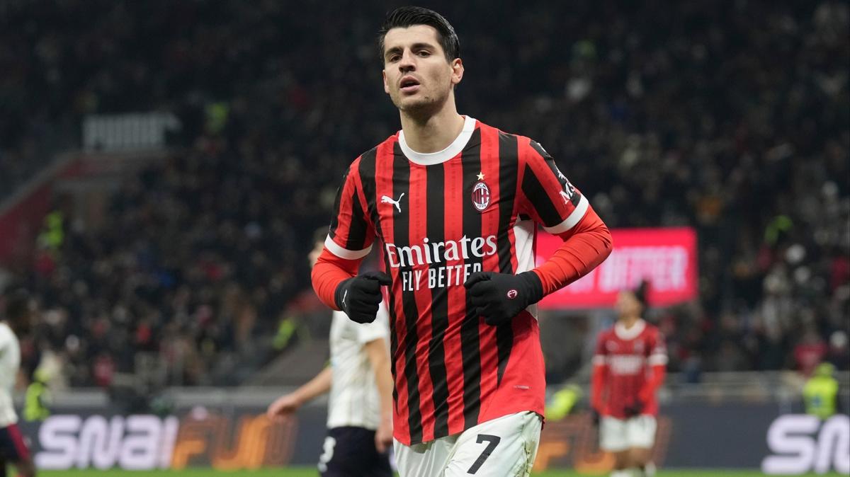 Galatasaray'a Milan'dan kt haber! Morata transferinde prz kt