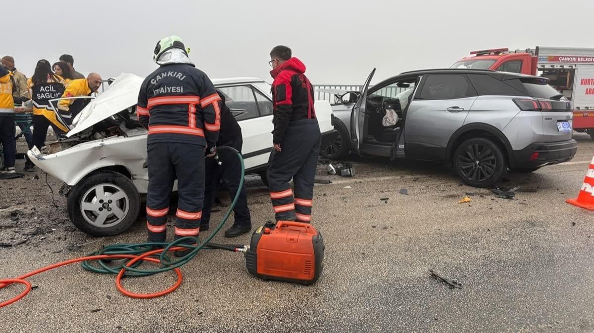 ki otomobil kafa kafaya arpt: 1 l, 2 yaral