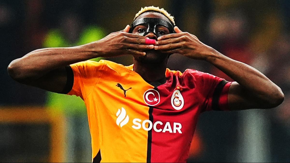 Osimhen iin harekete getiler! Galatasaray' ykan haber