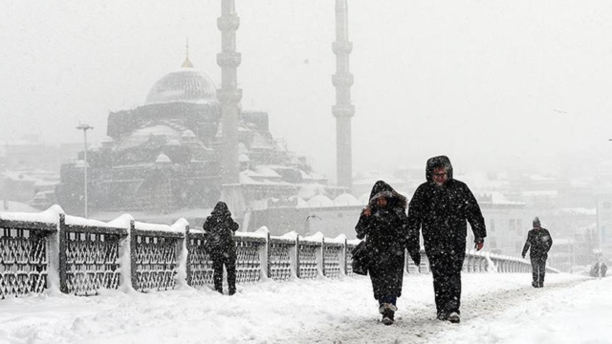 Uyar yapld: stanbul'a kar geliyor